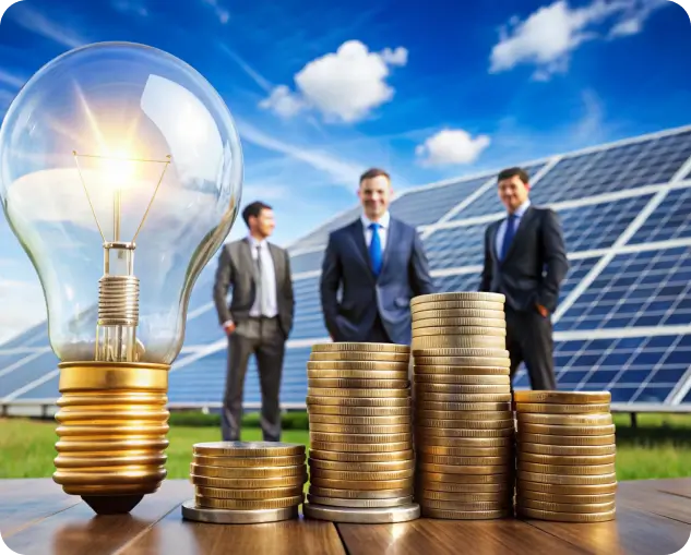 Image represent the rebate available for 10kw solar system
